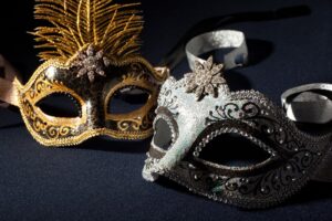 Venezianische Maske: Colombina